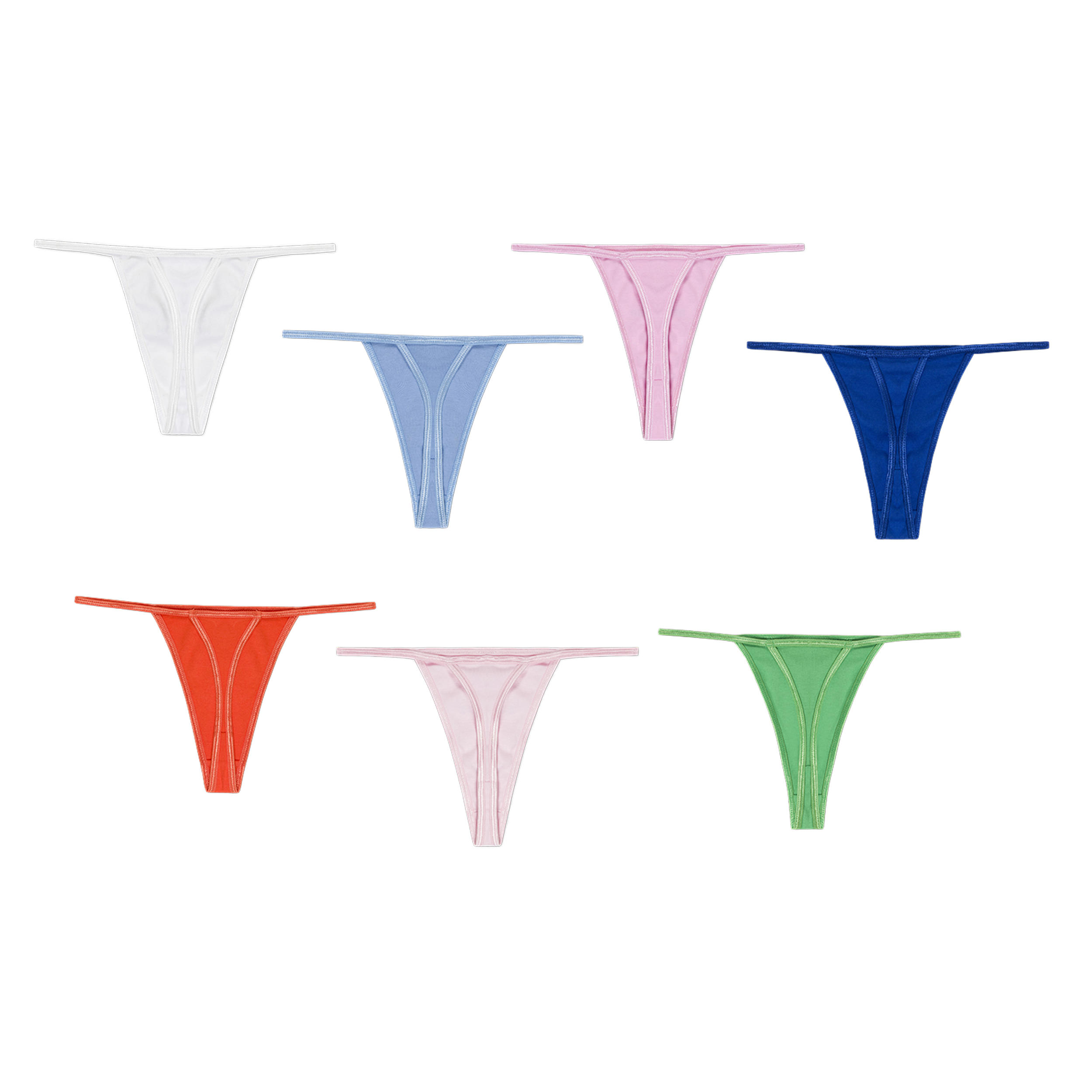 DAYS OF THE WEEK THONG SET