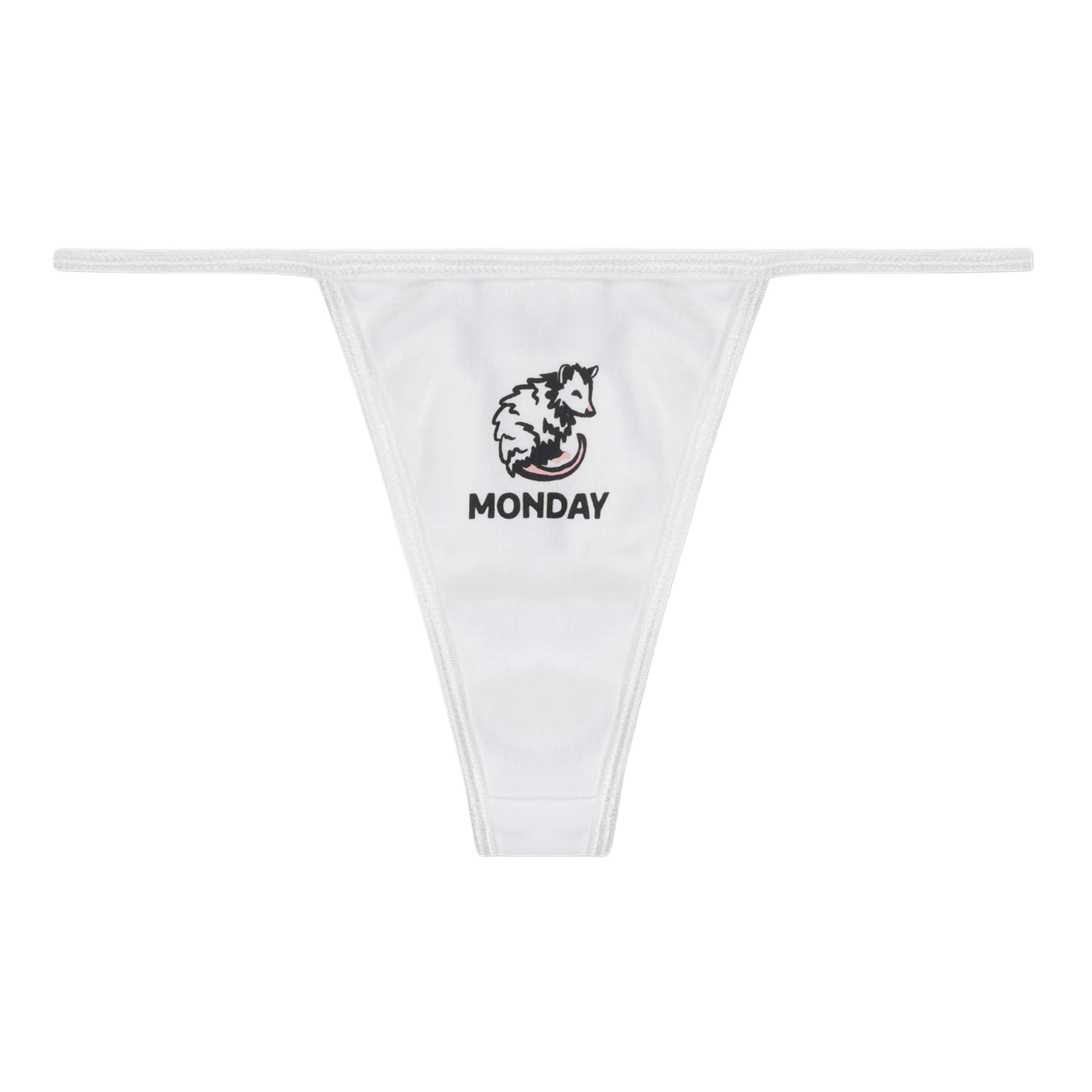 DAYS OF THE WEEK THONG SET