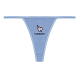 DAYS OF THE WEEK THONG SET