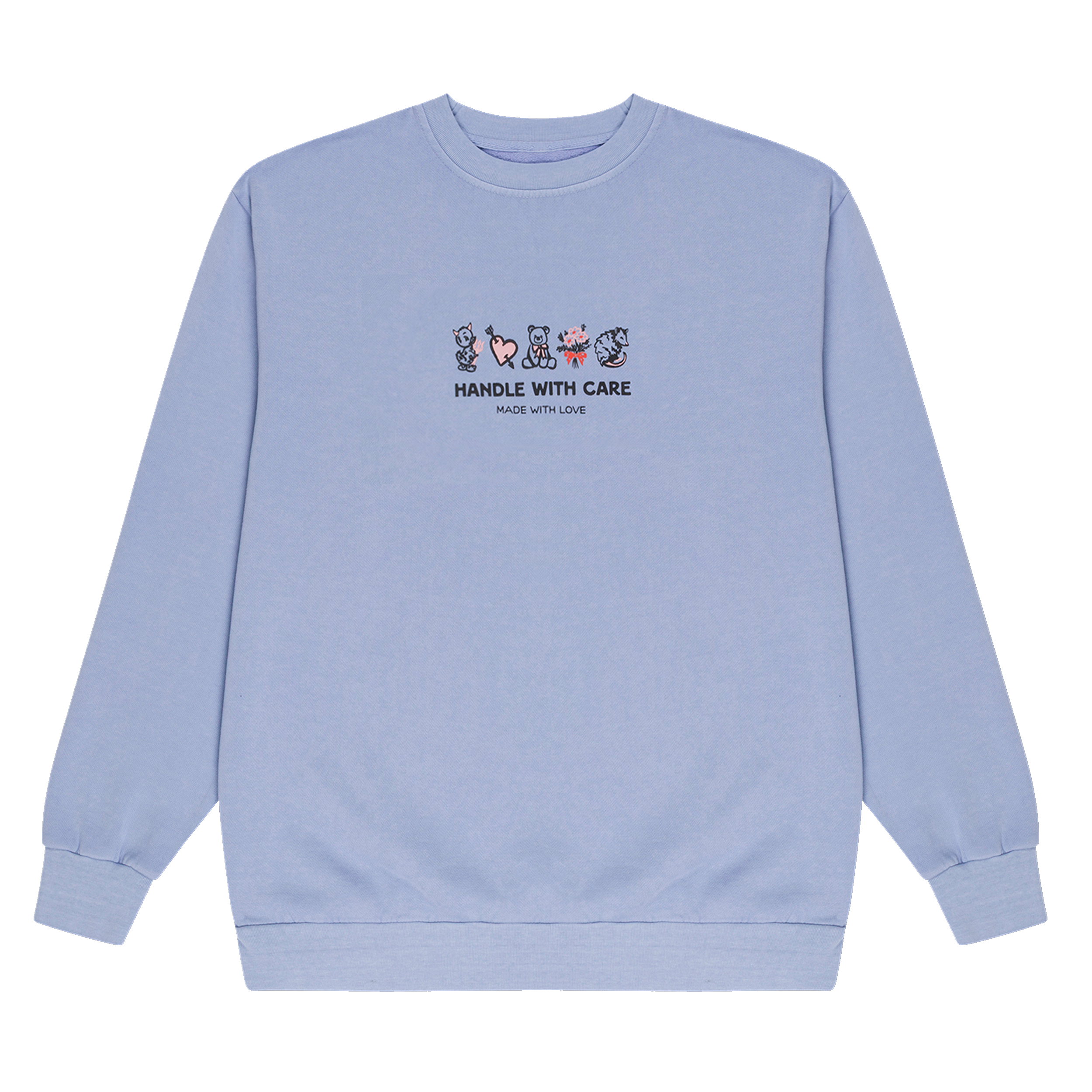 HANDLE WITH CARE CREWNECK