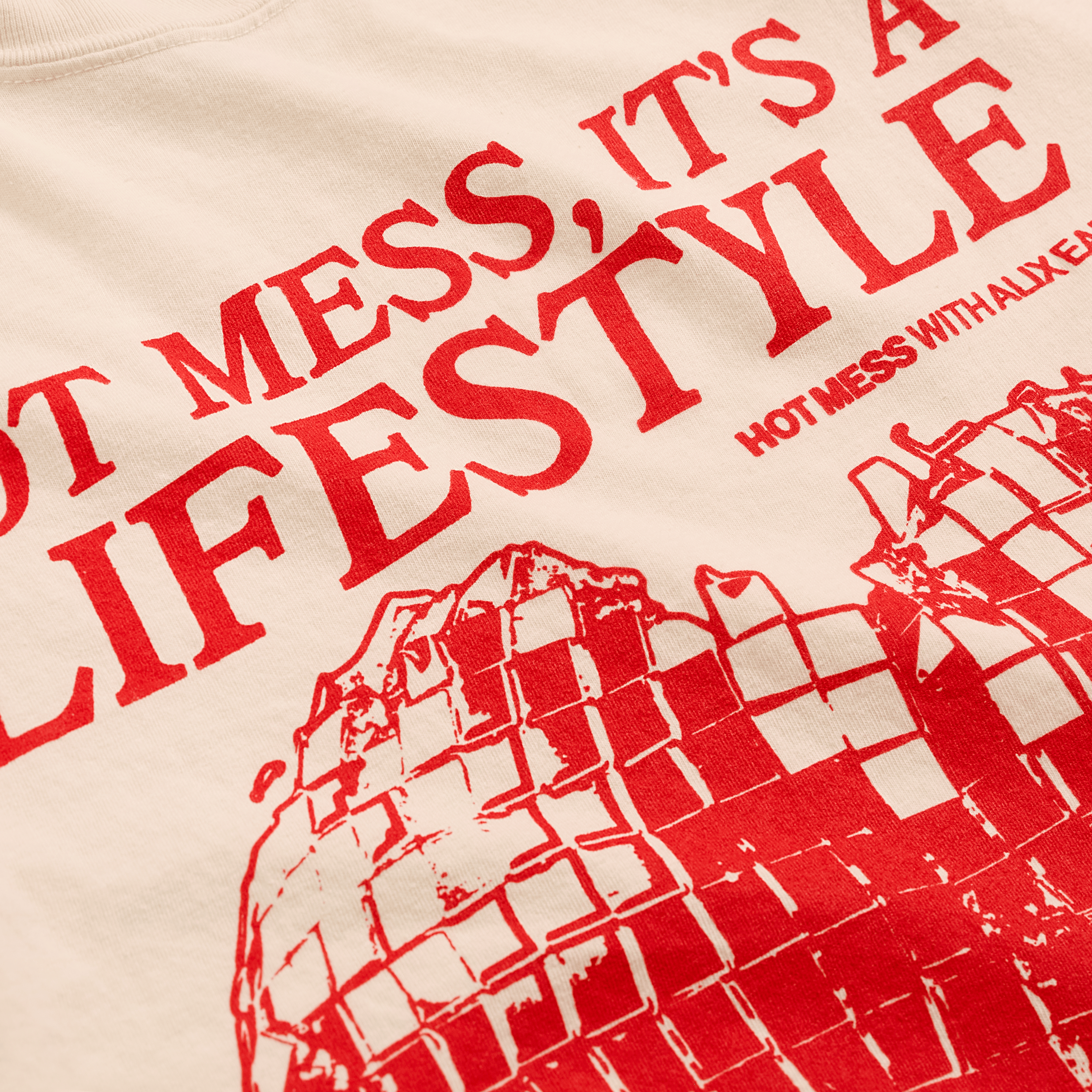 HOT MESS, IT'S A LIFESTYLE TEE