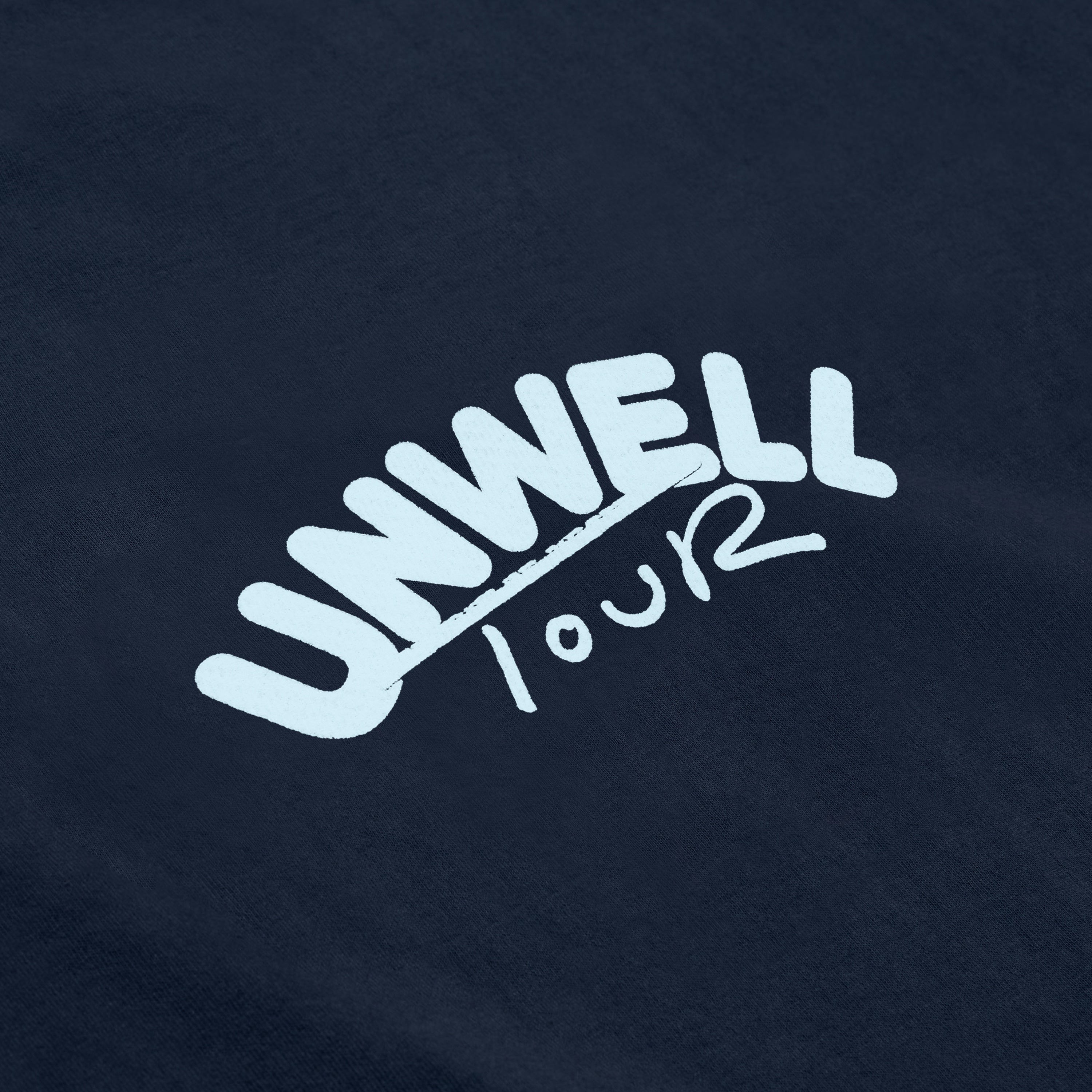 UNWELL TOUR TEE (NAVY)