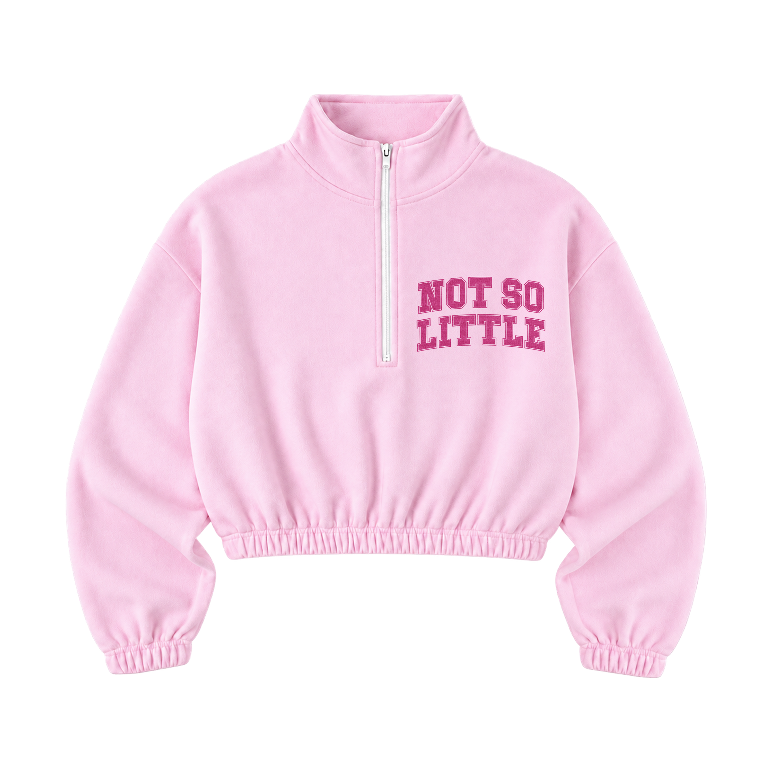 NOT SO LITTLE HALF-ZIP PULLOVER