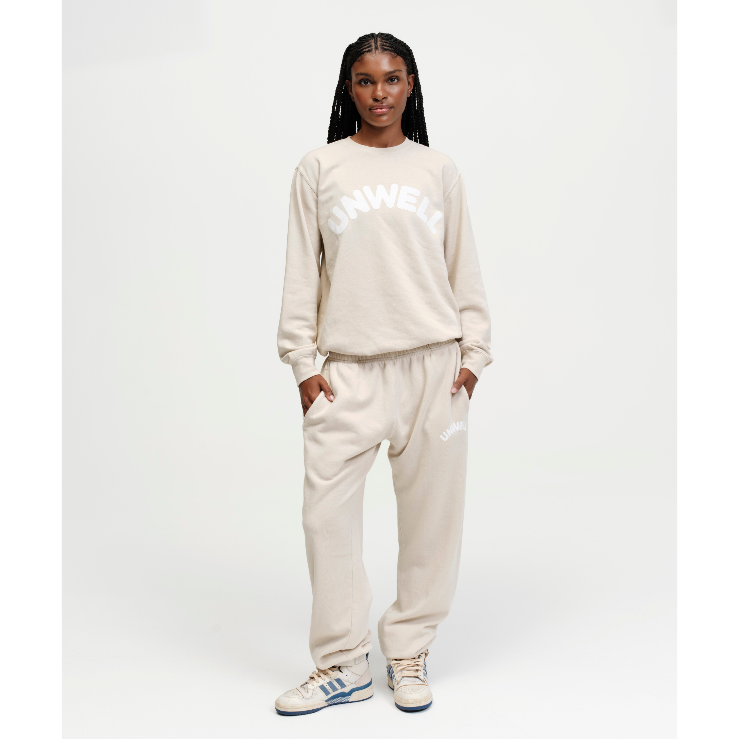 UNWELL SWEATPANTS (LIGHT TAN)
