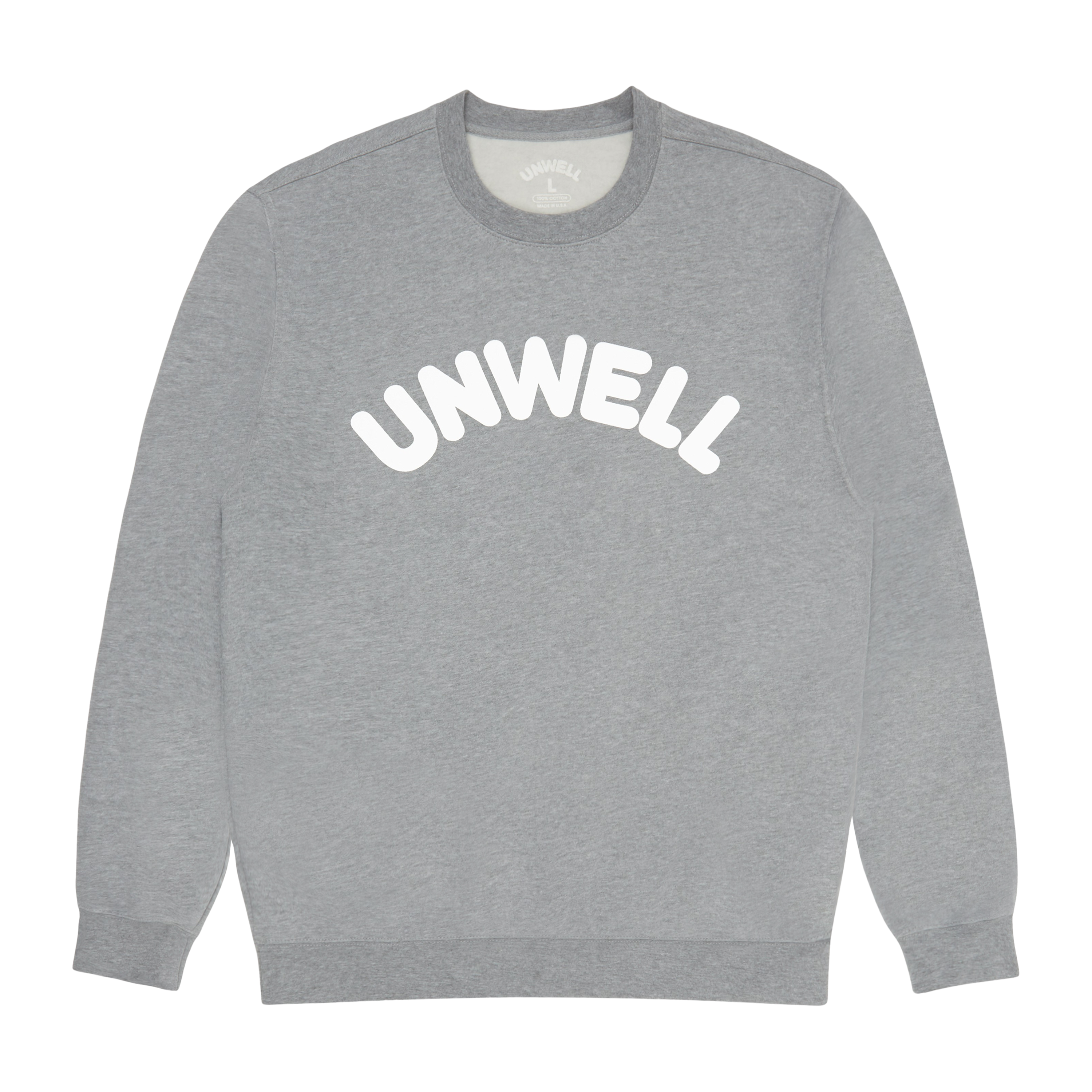UNWELL CREWNECK (SPORT GREY)
