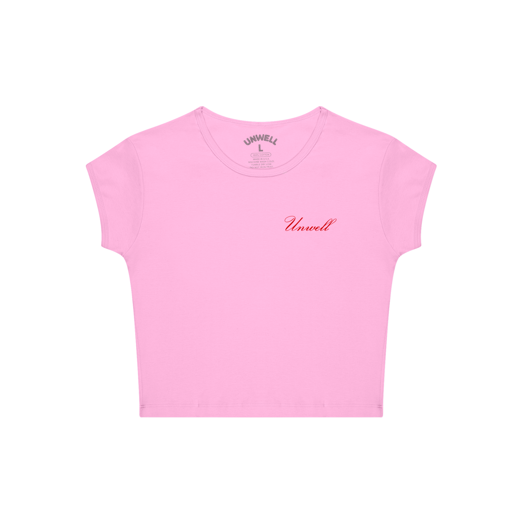 UNWELL SCRIPT BABY TEE