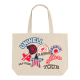 UNWELL WEST TOUR ZIP TOTE